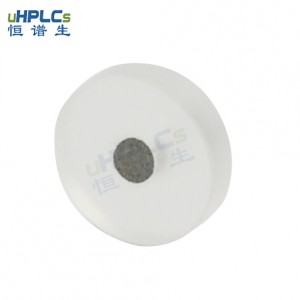恒譜生超高壓PCTFE液相色譜耗材不銹鋼在線過濾器篩板，OD6.4*ID1.6*H1.6