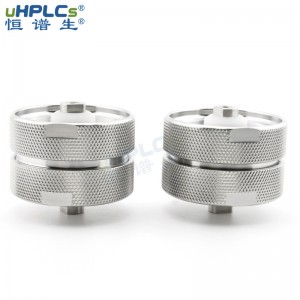 恒譜生30mm中高低壓工業(yè)型HPLC液相色譜制備柱用預(yù)柱保護(hù)柱c18 C8 C4，30#