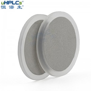 恒譜生HPLC在線過濾器PCTFE不銹鋼篩板液相色譜濾膜，OD22.4*ID19.0*H1.6